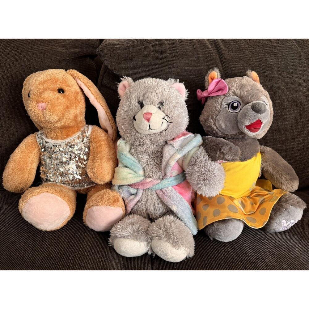 Lot Of 3 Build A Bear